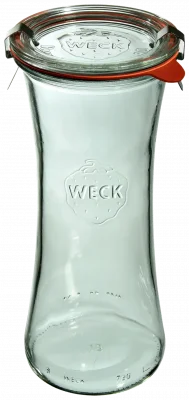 Słoik DELI z pokrywką, uszczelką i 2 zapinkami 700 ml op. 6 szt. / WECK