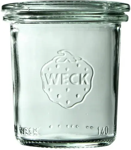 Mini słoik MINI-STURZ bez pokrywki 140 ml op. 12 szt. / WECK