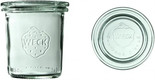 Mini słoik MINI-STURZ z pokrywką 140 ml op. 12 szt. / WECK