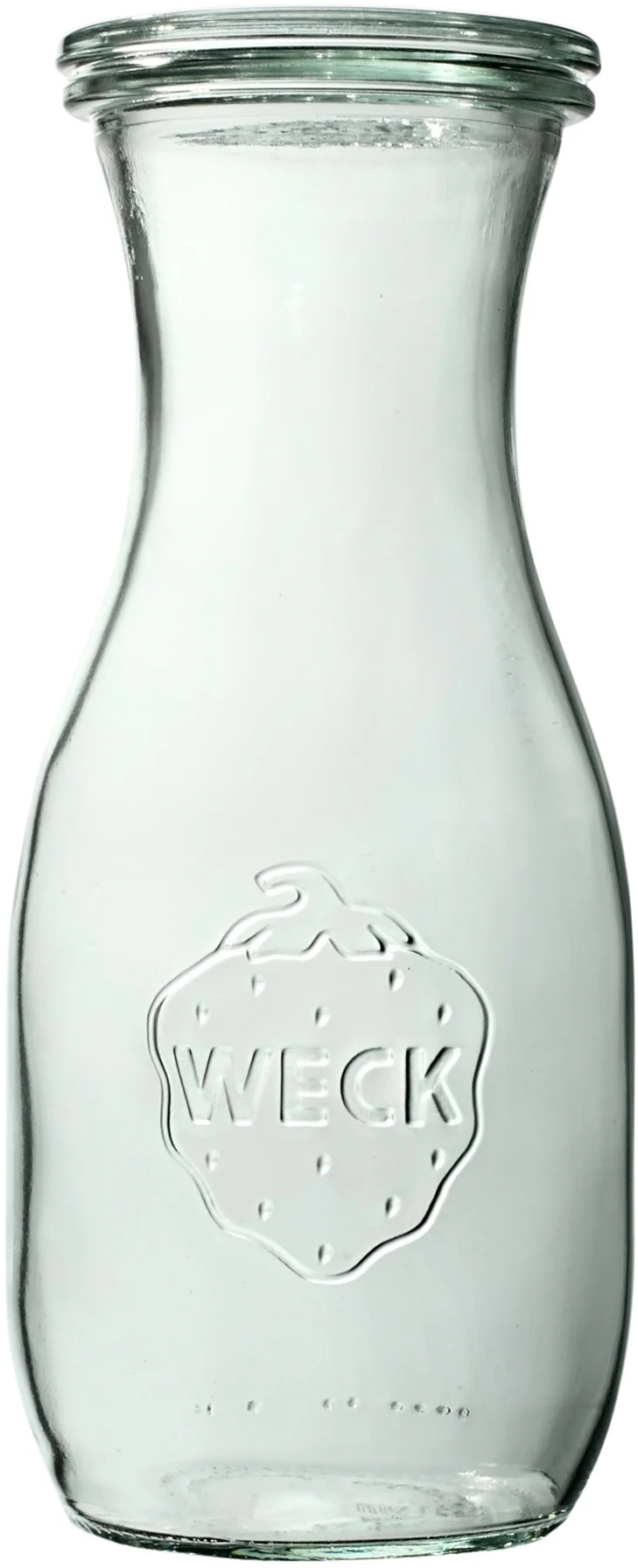 Butelka SAFTFLASCHE bez pokrywki 530 ml op. 6 szt. / WECK