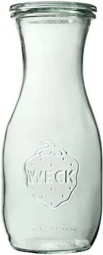 Butelka SAFTFLASCHE bez pokrywki 530 ml op. 6 szt. / WECK