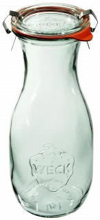 Butelka SAFTFLASCHE z pokrywką, uszczelką i 2 zapinkami 530 ml op. 6 szt. / WECK