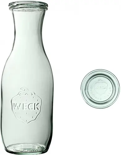 Butelka SAFTFLASCHE z pokrywką 1062 ml op. 6 szt. / WECK