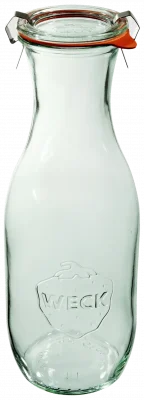 Butelka SAFTFLASCHE z pokrywką, uszczelką i 2 zapinkami 1062 ml op. 6 szt. / WECK
