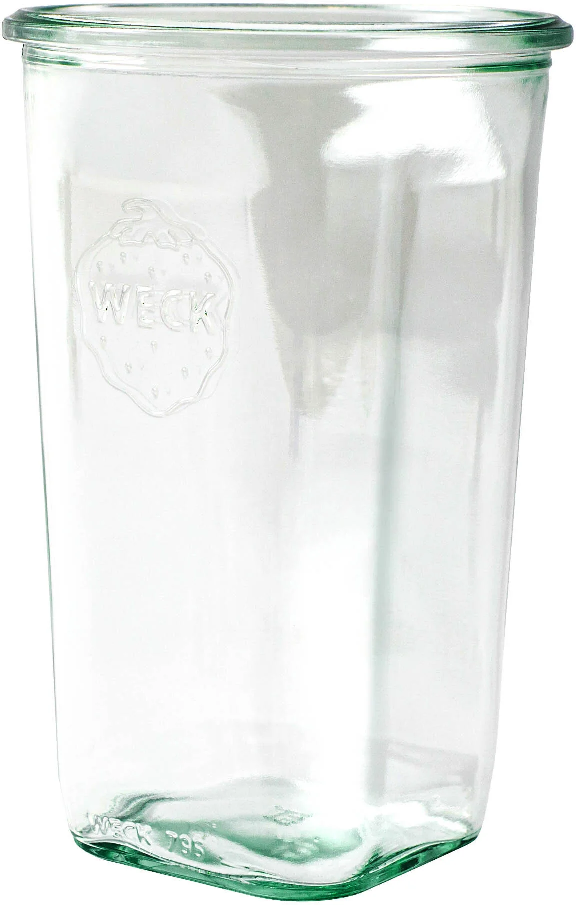Słoik QUADRO bez pokrywki 795 ml op.6 szt. / WECK