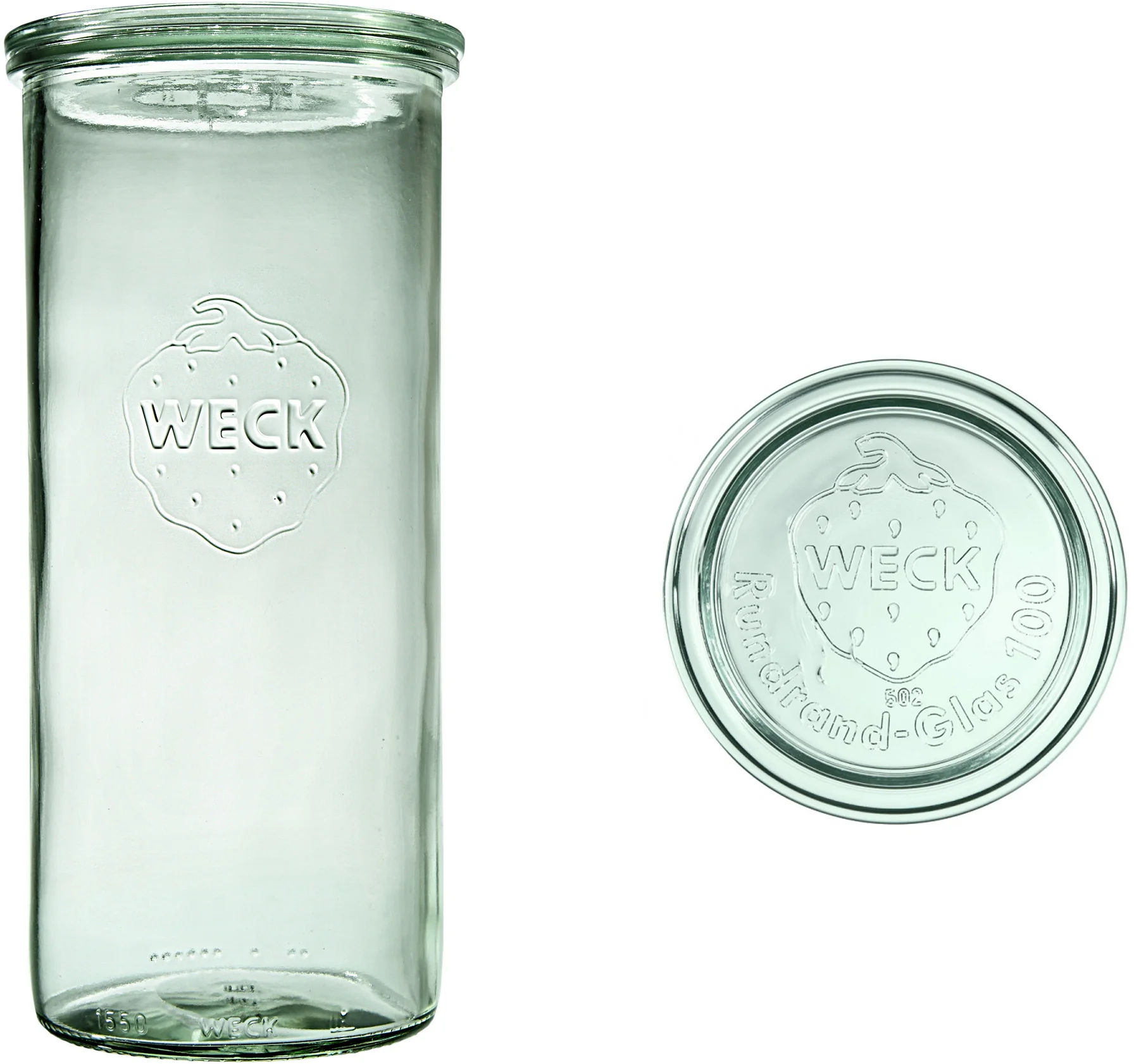 Słoik STURZ z pokrywką 1500 ml op. 6 szt. / WECK