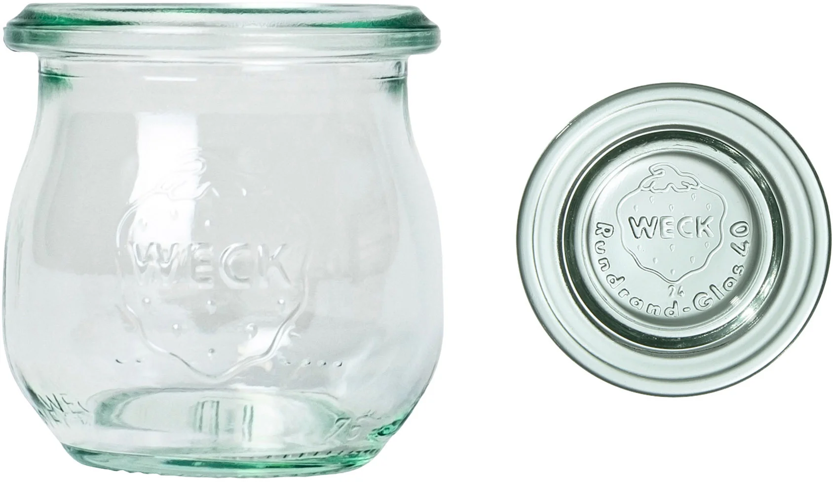 Słoik TULIP z pokrywą 75 ml op.12 szt. / WECK