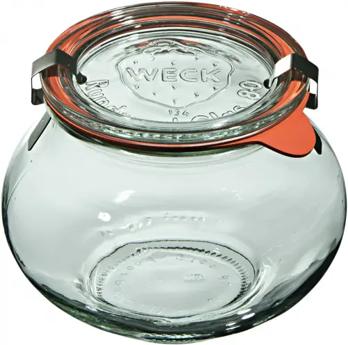 Słoik SCHMUCK z pokrywką, uszczelką i 2 zapinkami 560 ml op. 6 szt. / WECK