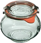 Słoik SCHMUCK z pokrywką, uszczelką i 2 zapinkami 220 ml op. 12 szt. / WECK
