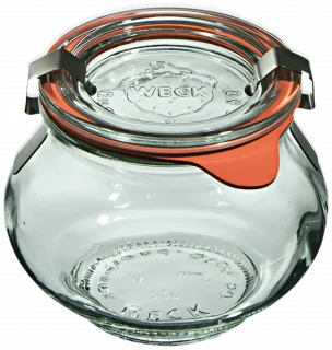 Słoik SCHMUCK z pokrywką, uszczelką i 2 zapinkami 220 ml op. 12 szt. / WECK