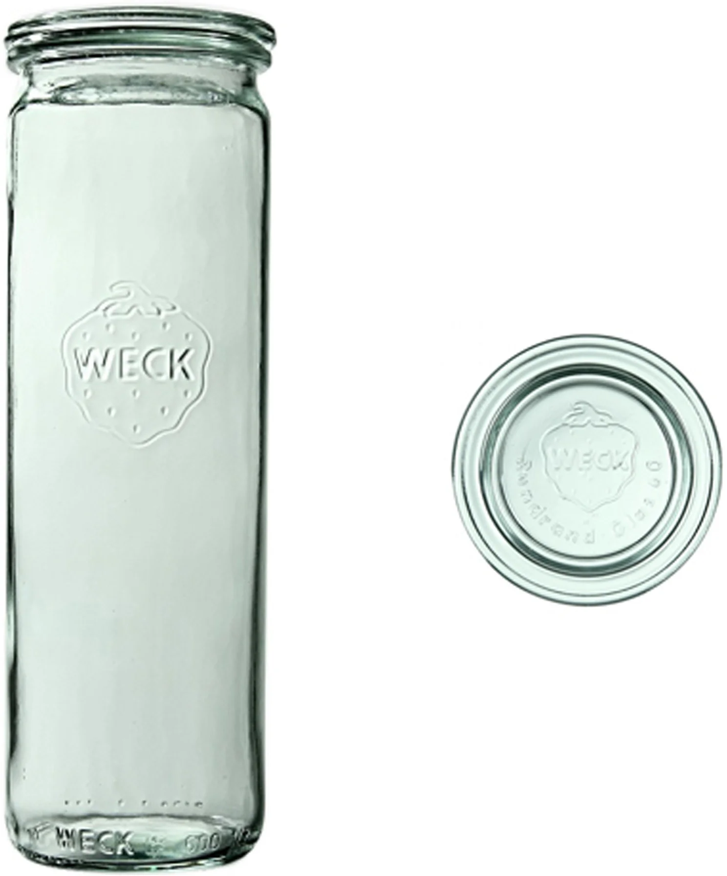 Słoik cylindryczny ZYLINDER z pokrywką 600 ml op. 6 szt. / WECK