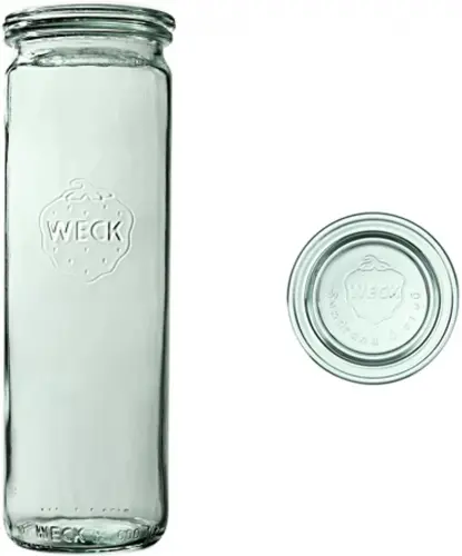 Słoik cylindryczny ZYLINDER z pokrywką 600 ml op. 6 szt. / WECK