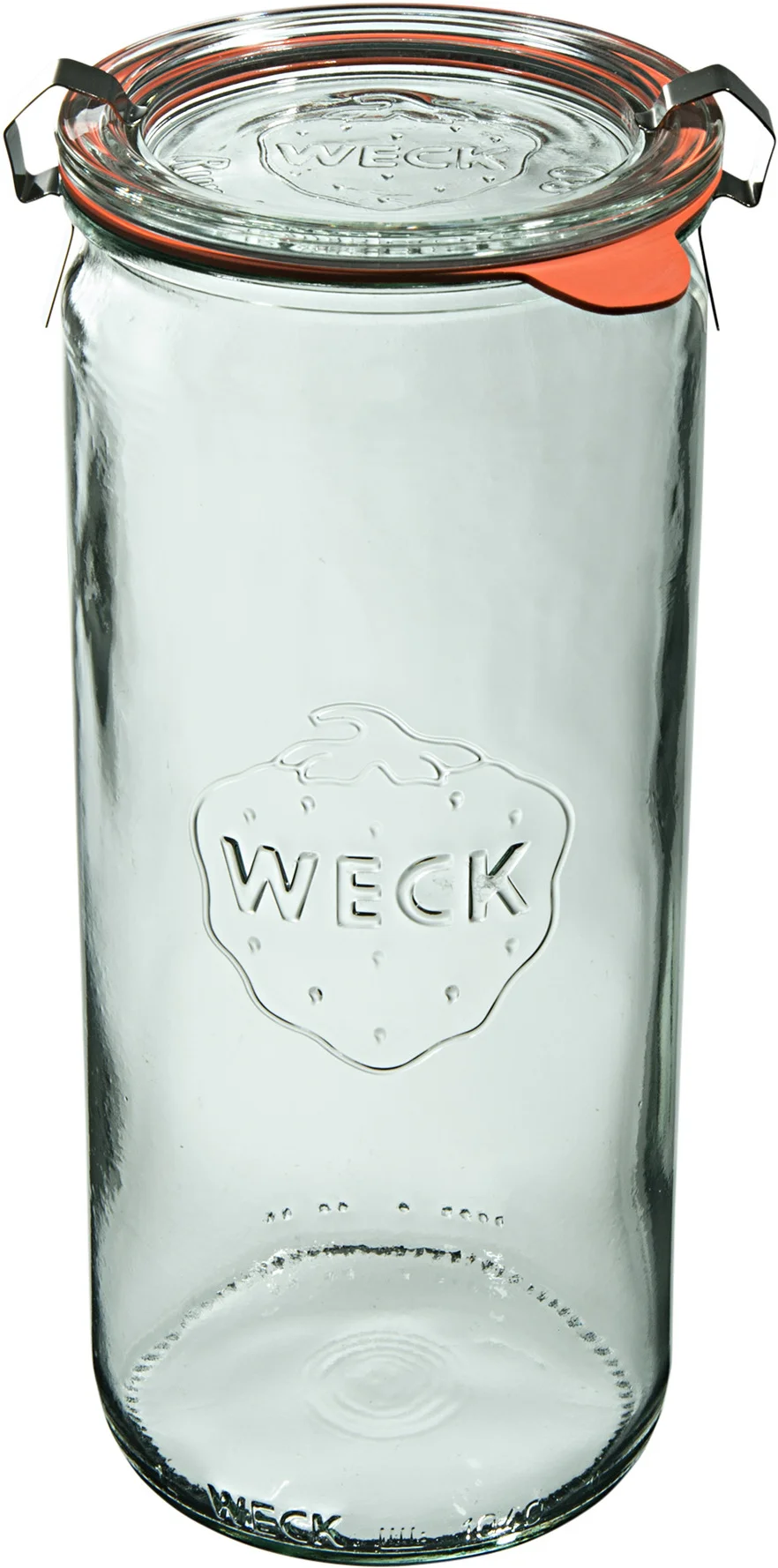 Słoik cylindryczny ZYLINDER z pokrywką, uszczelką i 2 zapinkami 1040 ml op. 6 szt. / WECK