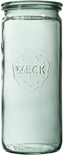 Słoik cylindryczny ZYLINDER bez pokrywki 1590 ml op. 6 szt. / WECK