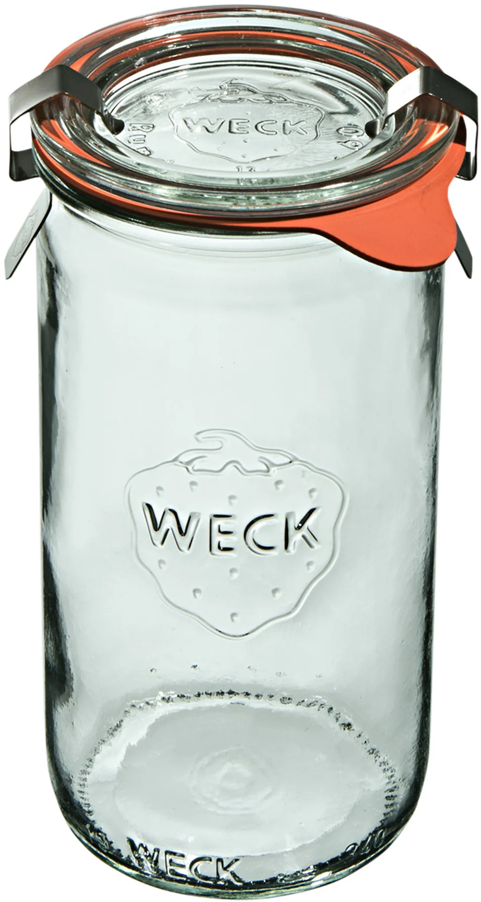 Słoik cylindryczny ZYLINDER z pokrywką, uszczelką i 2 zapinkami 340 ml op. 6 szt. / WECK