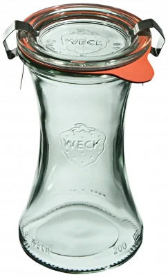 Słoik DELI z pokrywką, uszczelką i 2 zapinkami 200 ml op. 6 szt. / WECK