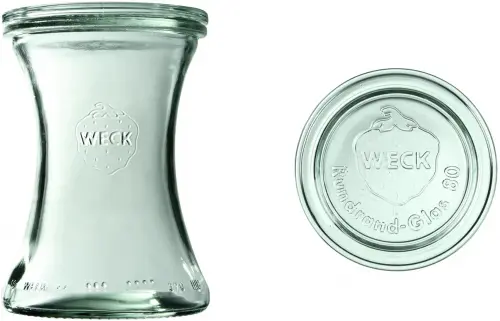 Słoik DELI z pokrywką 370 ml op. 6 szt. / WECK